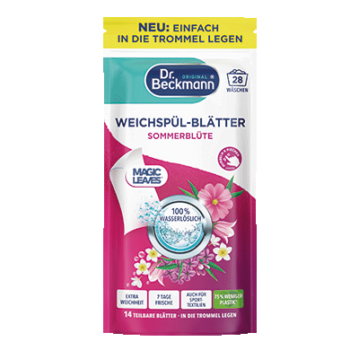 Dr. Beckmann Weichspül-Blätter Sommerblüte